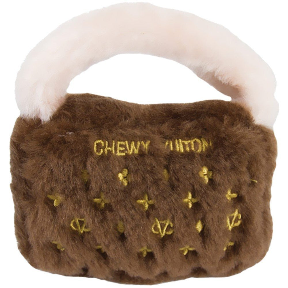 Chewy Vuiton Delights: Parody Designer Plush Toys for Fashionable