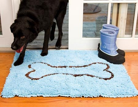 Soggy Doggy Large Microfiber Chenille Doormat - Bone Design – The Pasl